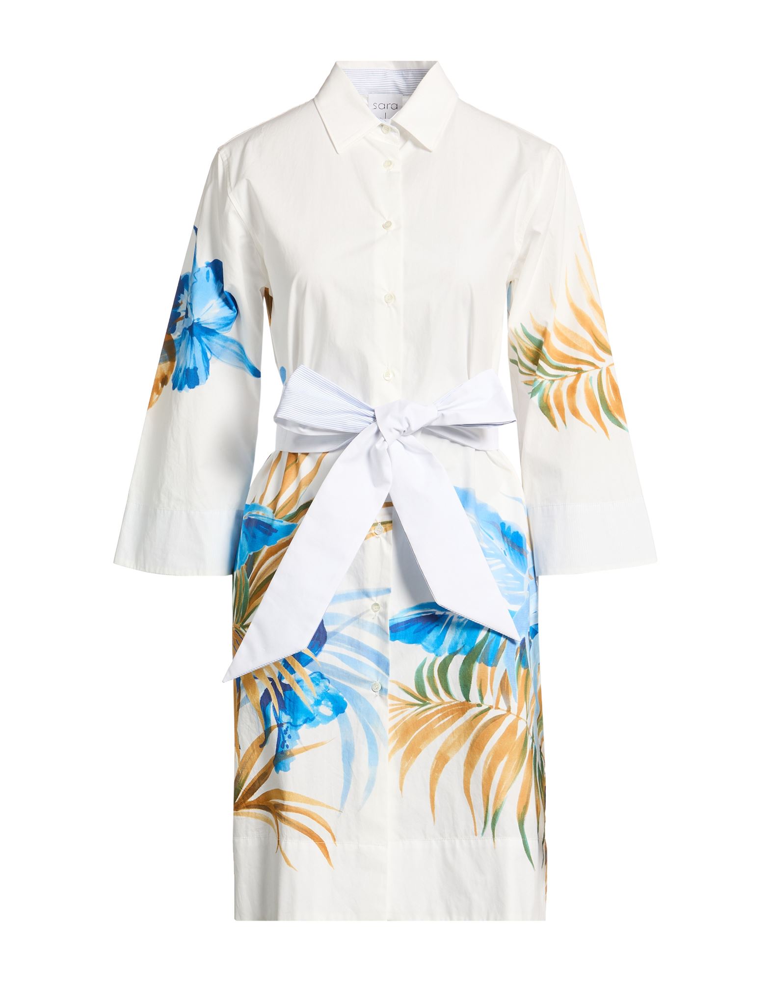 SARA ROKA Midi-kleid Damen Weiß von SARA ROKA