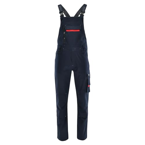 SARA Arbeitshosen Männer Stretch - Latzhose Herren Arbeitshose mit Kniepolstertaschen - Arbeitslatzhosen Männer für alle Jahreszeiten Gr.46-64 SARA Arbeitshosen Männer Stretch - Latzhose Herren Arbeitshose mit Kniepolstertaschen - Arbeitslatzhosen Männer für alle Jahreszeiten Gr.46-64 von SARA