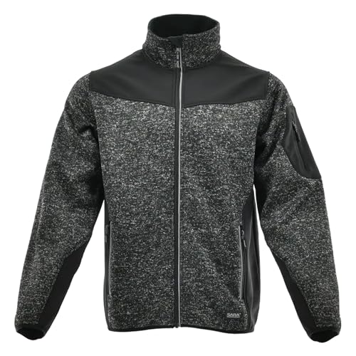SARA Arbeitspullover Herren mit Reißverschluss - Arbeit Pullover Männer mit praktischen Taschen und Reflektierenden Streifen Gr. M-XXL SARA Arbeitspullover Herren mit Reißverschluss - Arbeit Pullover Männer mit praktischen Taschen und Reflektierenden Streifen Gr. M-XXL von SARA