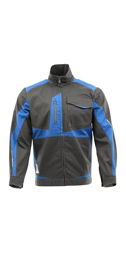 SARA WORKWEAR Arbeitsjacke Herren - Arbeitskleidung Herren mit Stretch-Einsätze - Multifunktionale Bundjacke mit 4 Taschen - Arbeitsbundjacke mit Reflektierenden Elementen Gr. 46-64 von SARA