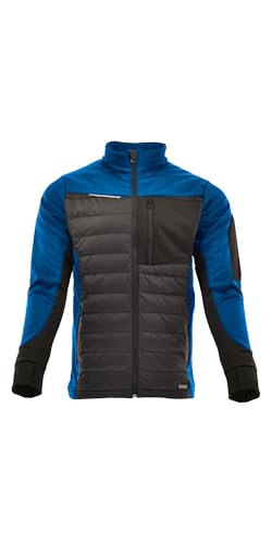 SARA WORKWEAR Arbeitsjacke Herren Herbst - Hybrid Jacke für Arbeit und Freizeit - Arbeitskleidung Herren mit Reflektierenden Elementen Gr. S-XXXL von SARA
