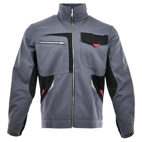 SARA Workwear Arbeitsjacke Herren mit Stretch-Einsätze - Multifunktionale Bundjacke mit Taschen - Arbeitsbundjacke Gr. 46-64 von SARA