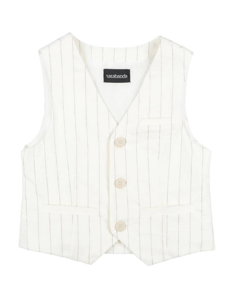 SARABANDA Couture-weste Kinder Off white von SARABANDA