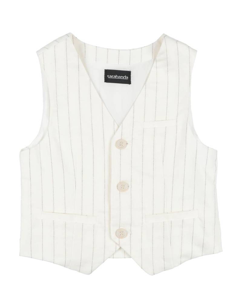 SARABANDA Couture-weste Kinder Weiß von SARABANDA