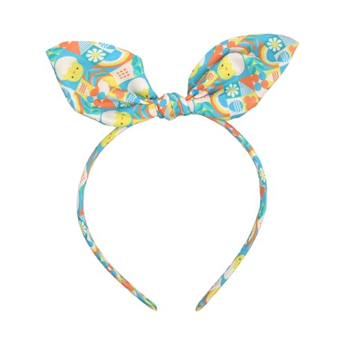 Oster-Stirnbänder für Damen, Frühlingsschleifen, Stirnbänder, niedliches Kaninchenohren, Ei, Küken, Blumen-Design, geknotete Haarbänder, Oster-Haarschmuck (Küken-Gänseblümchen, 1 Stück (1 Stück) Oster-Stirnbänder für Damen, Frühlingsschleifen, Stirnbänder, niedliches Kaninchenohren, Ei, Küken, Blumen-Design, geknotete Haarbänder, Oster-Haarschmuck (Küken-Gänseblümchen, 1 Stück (1 Stück) von SARATA