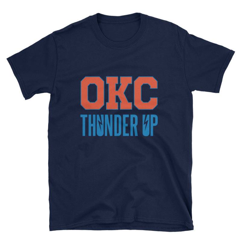 Oklahoma City Basketball Kurzärmeliges Unisex-T-Shirt Oklahoma City Basketball Kurzärmeliges Unisex-T-Shirt von SARJOONY
