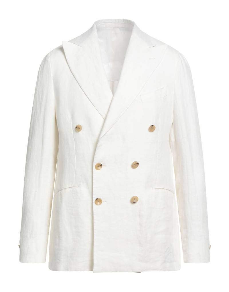 SARTITUDE Napoli Blazer Herren Weiß von SARTITUDE Napoli