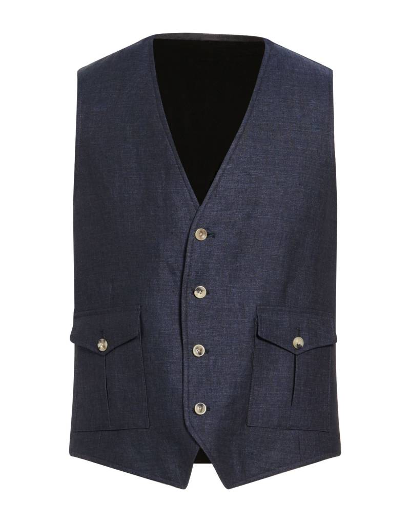 SARTORIA LATORRE Couture-weste Herren Marineblau von SARTORIA LATORRE