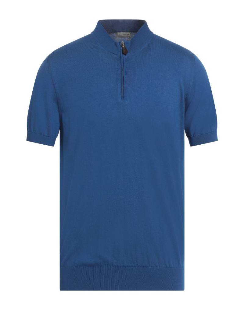 SARTORIO Rollkragenpullover Herren Blau von SARTORIO