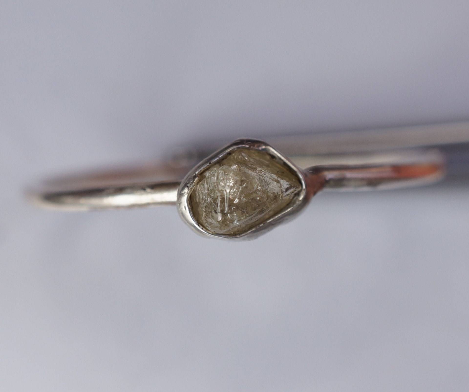 Rohdiamant Als Ring Rohdiamant Als Ring von SAS21Shop