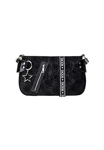 SASHIMA Women's Umhängetasche, SCHWARZ von SASHIMA