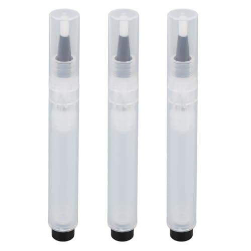 3 Stück Foundation-Spenderstift, Flüssiger Foundation-Pinselstift mit Kompaktem Design, Präziser Make-up-Applikator für zu Hause oder auf Reisen von SASKATE