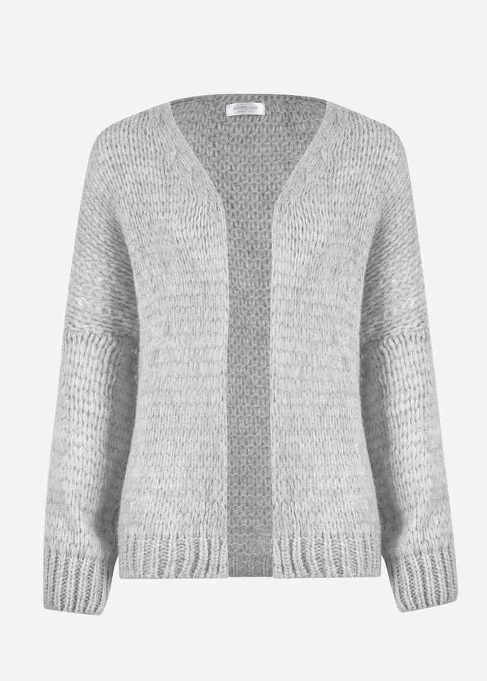 SASSYCLASSY Cardigan Oversize Strickjacke Damen aus weichem Grobstrick Lässiger Strick Cardigan, Made in Italy von SASSYCLASSY