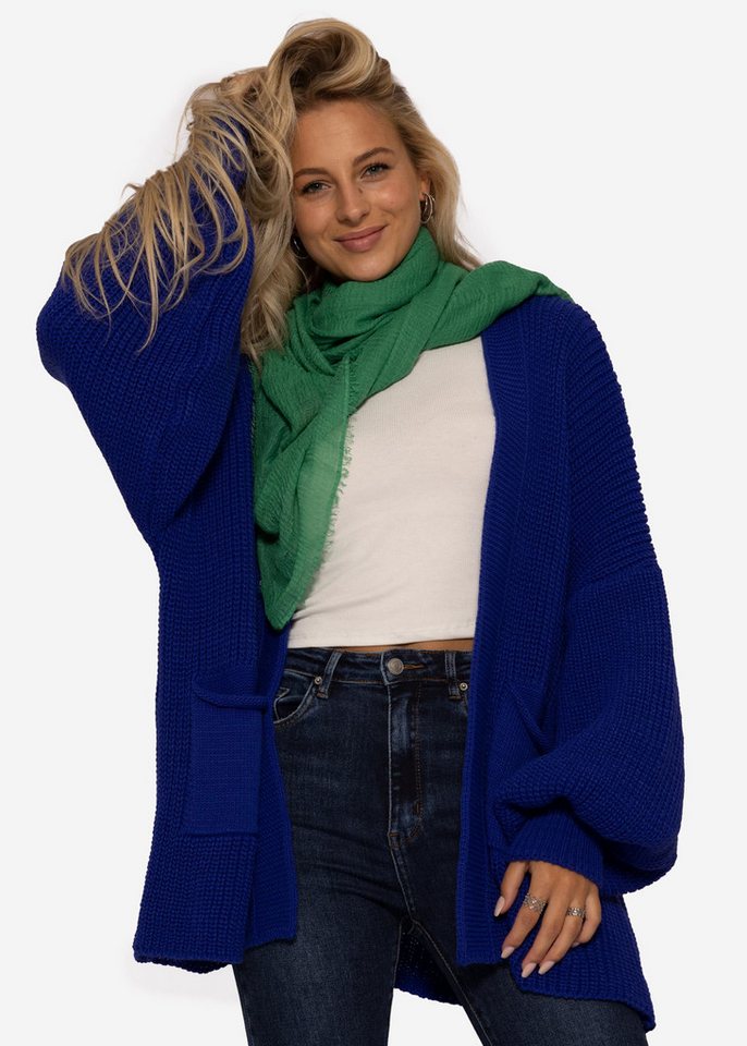 SASSYCLASSY Schal Musselin Schal für Damen, Weicher Schal aus Viskose mit ausgefransten Enden von SASSYCLASSY