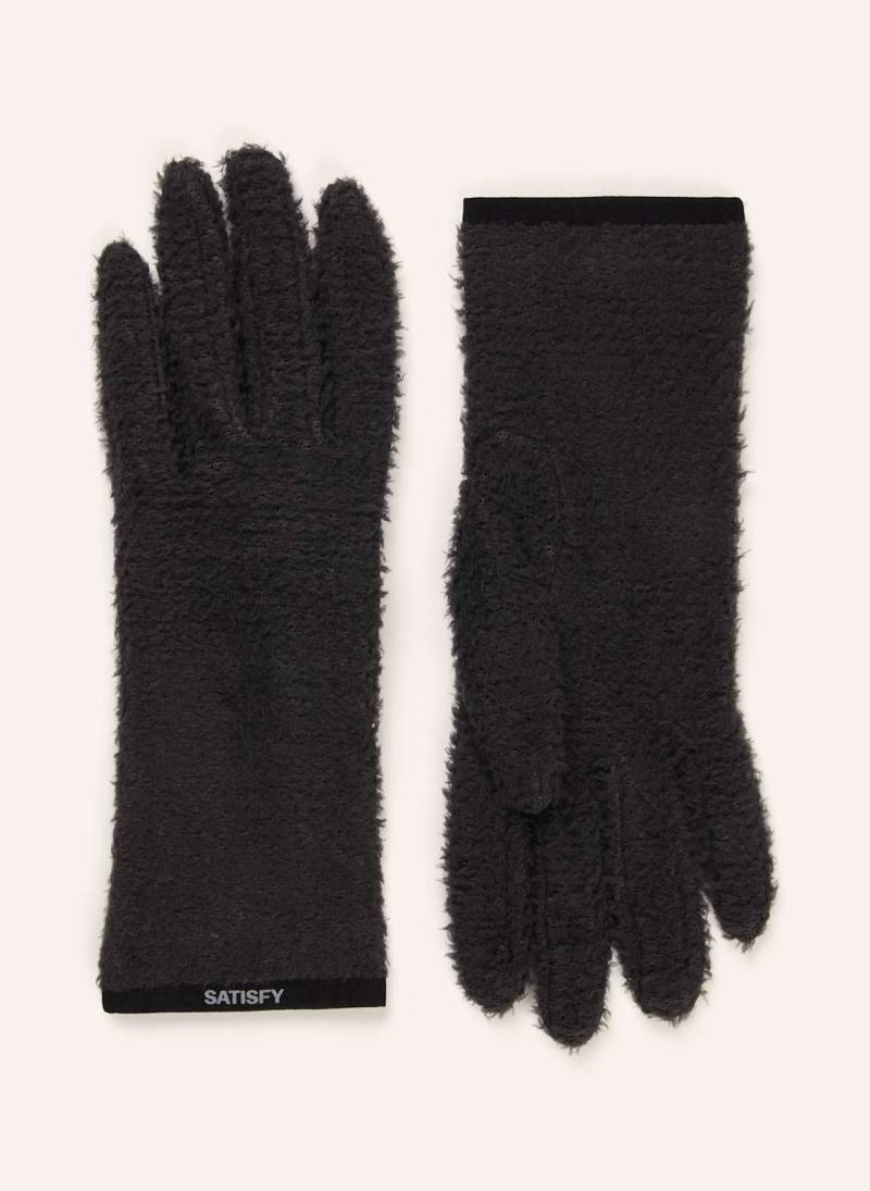 Satisfy Handschuhe Fuzzfleece™Ad schwarz von SATISFY