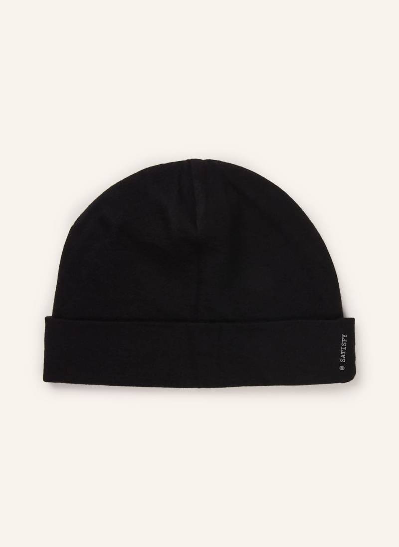 Satisfy Multifunktionsmütze Cloudmerino™ Aus Merinowolle schwarz von SATISFY