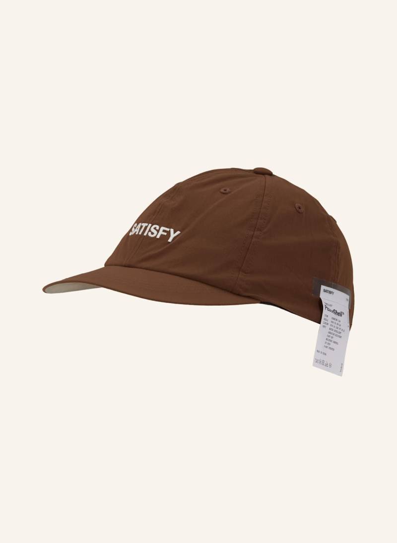 Satisfy Multifunktionsmütze Peaceshell™ braun von SATISFY