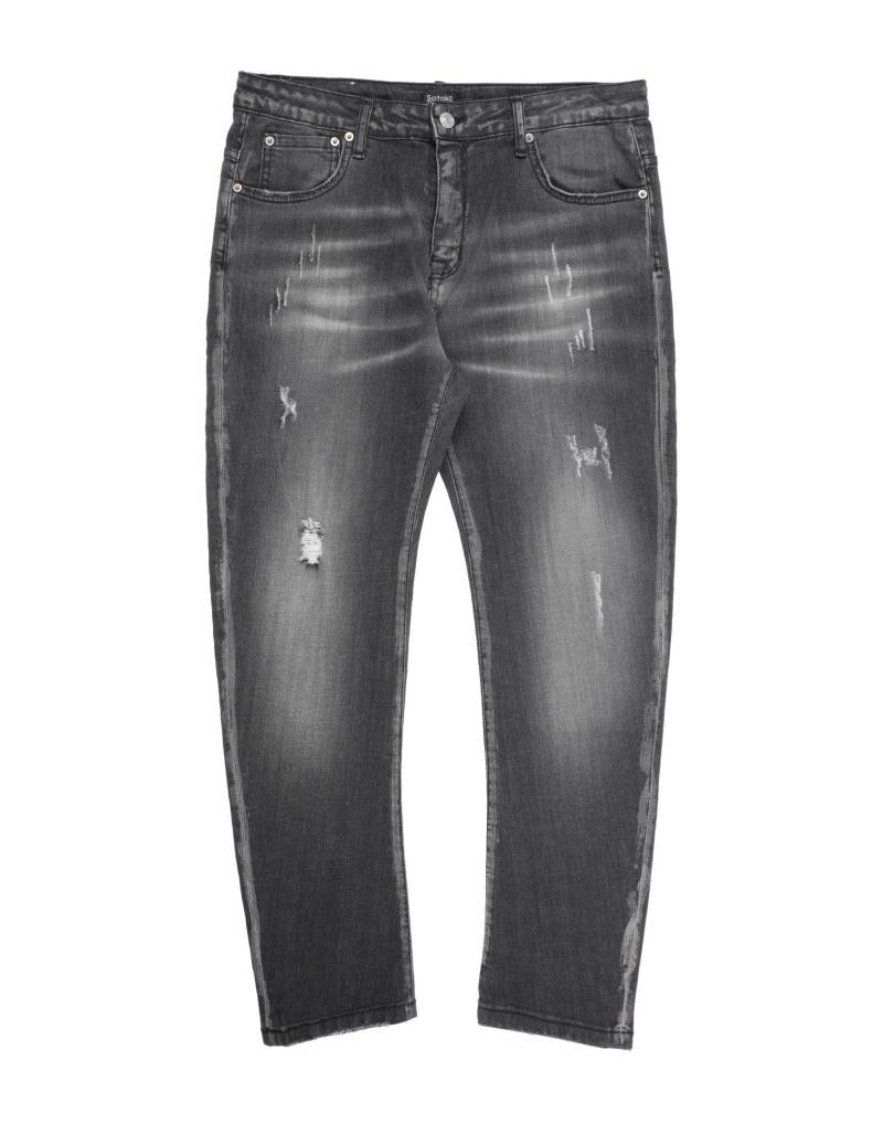 SATOKII Jeanshose Kinder Braungrau von SATOKII