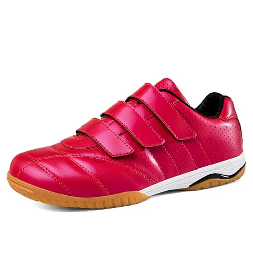 Fechtschuhe Professionelle Trainings-Und Sportschuhe for Damen Und Herren Florettfechtausrüstung for Jugendliche rutschfeste Fechtschuhe for Wettkämpfe (Dicke : Red, Size : 40) von SATRJT