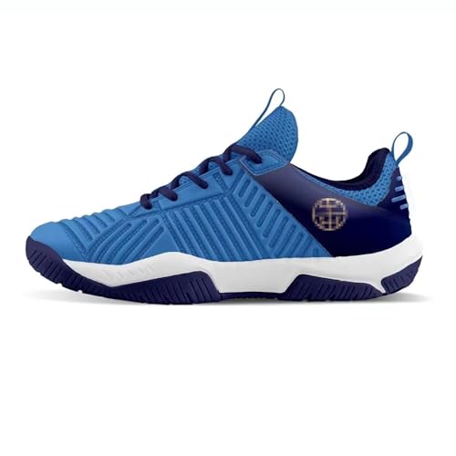 SATRJT Fecht-Trainingsschuhe Professionelle Fechtschuhe Fecht-Wettkampfschuhe for Erwachsene Lern-Fecht-Sportschuhe for Kinder (Dicke : BLU, Size : 44) von SATRJT