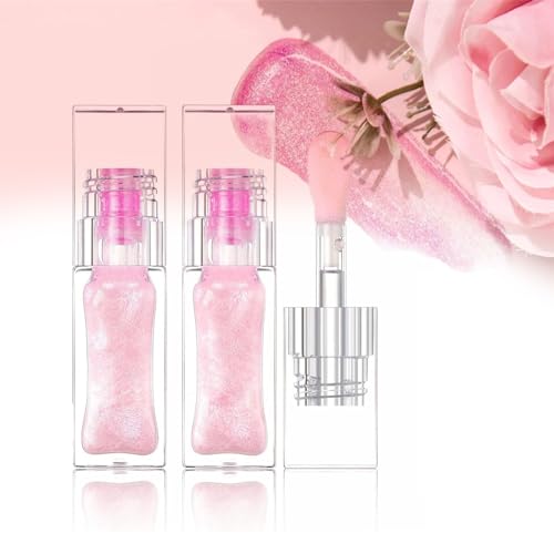 Conversionh Color Changing Lip Oil,Conversion Lip Oil,Drip Dynasty Magic Color Changing Lip Oil,Conversion Lip Stain,Hydrating Lip Glow Oil,Moisturizing Transparent Plumping Lip Oil (2pcs) von SATUSA