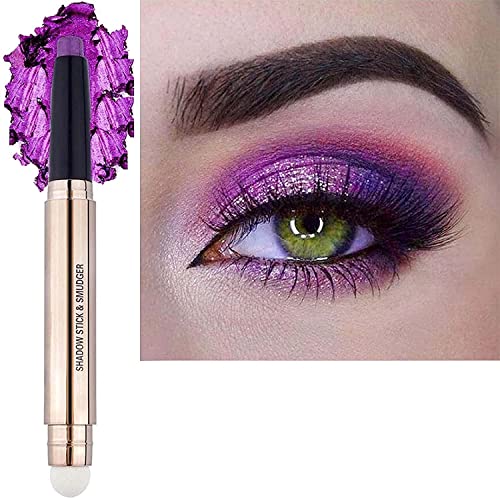 SAUBZEAN Makeup mit Lidschattenstift, violett, Lidschatten in matter Creme, Highlighter, wasserdicht, hypoallergen, langanhaltend, Grundierungspalette mit Glitzer, Deli-Stift SAUBZEAN Makeup mit Lidschattenstift, violett, Lidschatten in matter Creme, Highlighter, wasserdicht, hypoallergen, langanhaltend, Grundierungspalette mit Glitzer, Deli-Stift von SAUBZEAN