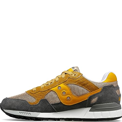 SAUCONY Sportschuhe für Herren S70665-28 Shadow 5000 Grey-Curry Schuhgröße 44 EU von SAUCONY