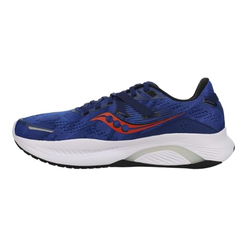 Saucony Men's Guide 16 Sneaker, Indigo/Black, 8 von SAUCONY