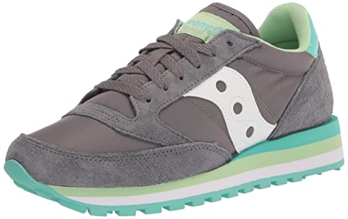 Saukony Donna Jazz Triple S60530 17 col.Grigio-Bianco-Verde Acqua Grigio Bianco V.Acqua/38 1/2 von SAUCONY