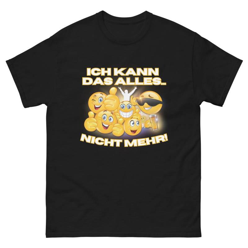 Ich Kann Das Alles Nicht Mehr T-Shirt - Lustiges Funshirt | Party Festival Shirt Humor Sprüche Witziges Geschenk Unisex von SAUFAUTOMAT