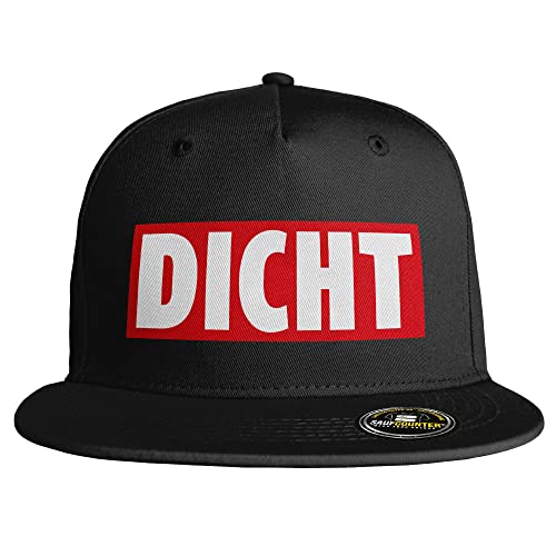 SAUFCOUNTER MARK YOUR DRINKS Dicht Snapback lustige Snapback mit Trinkspruch voll hacke besoffen Malle Saufen Bier Alkohol Party (Schwarz/Schwarz) von SAUFCOUNTER MARK YOUR DRINKS