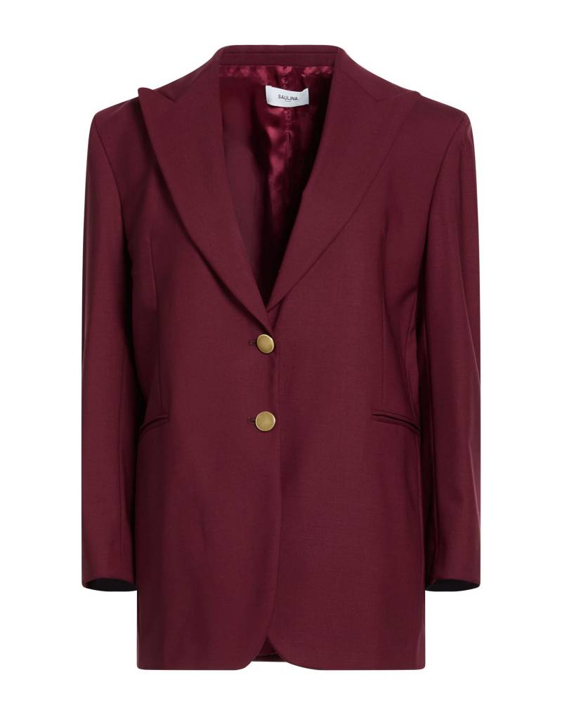 SAULINA Milano Blazer Damen Bordeaux von SAULINA Milano