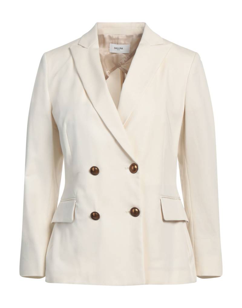 SAULINA Milano Blazer Damen Elfenbein von SAULINA Milano