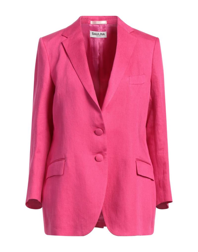 SAULINA Milano Blazer Damen Fuchsia von SAULINA Milano