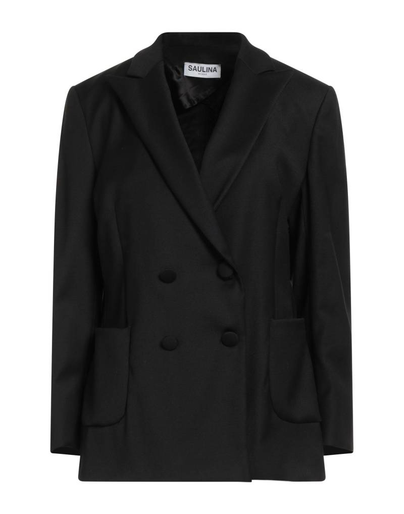 SAULINA Milano Blazer Damen Schwarz von SAULINA Milano