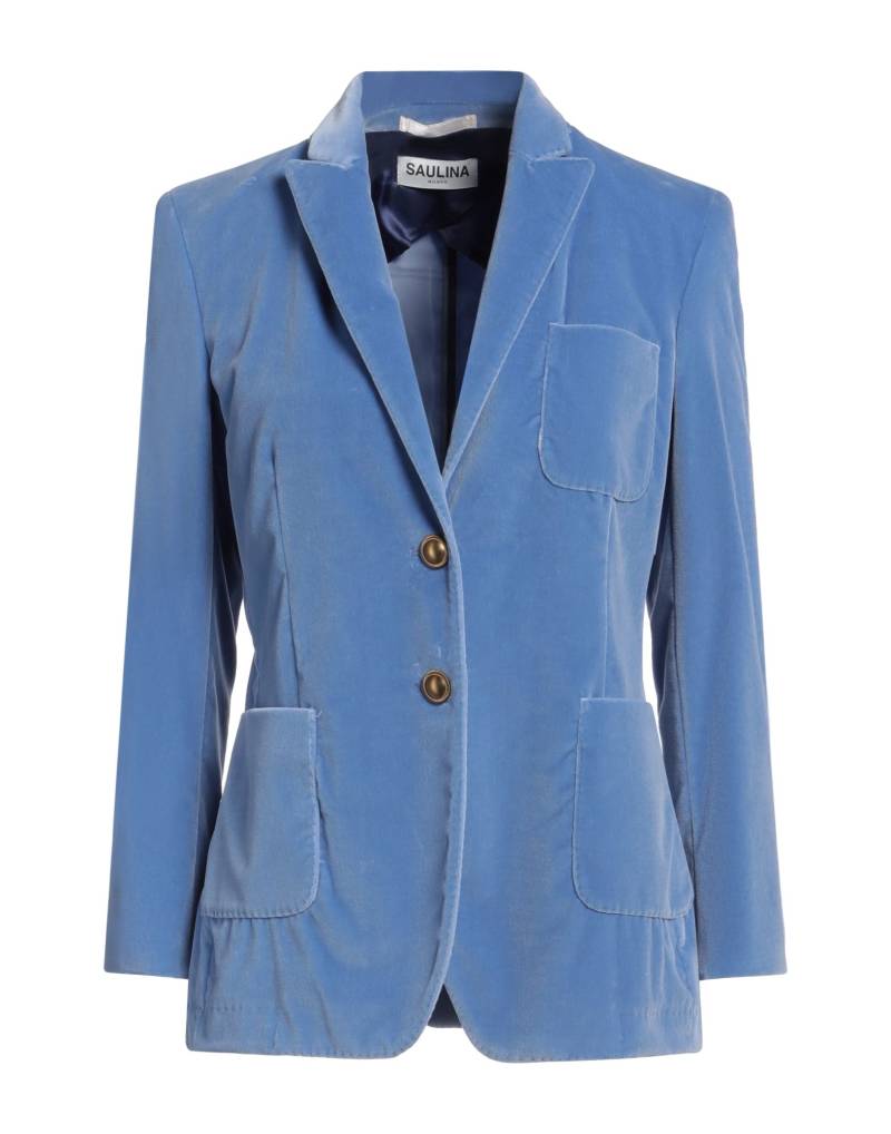 SAULINA Milano Blazer Damen Taubenblau von SAULINA Milano