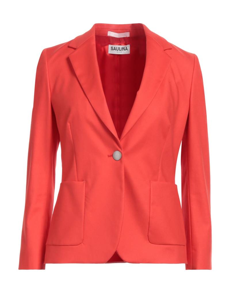 SAULINA Milano Blazer Damen Tomatenrot von SAULINA Milano