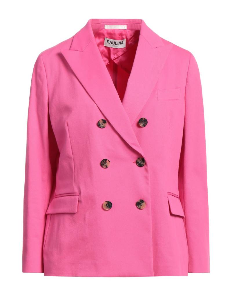 SAULINA Milano Blazer Damen Fuchsia von SAULINA Milano