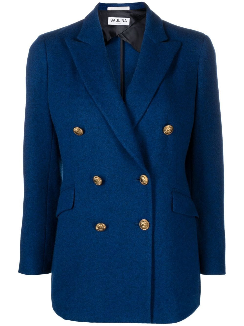 SAULINA Doppelreihiger Blazer - Blau von SAULINA