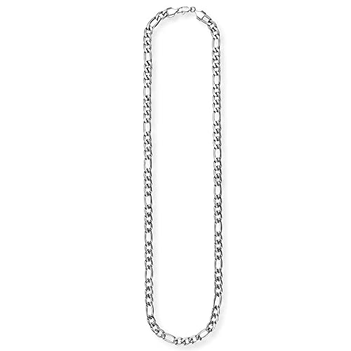 SAVE BRAVE Jackson Herren Halskette aus hochwertigem und robustem Edelstahl in silber - Länge: 55 cm - inkl. Geschenkverpackung von SAVE BRAVE