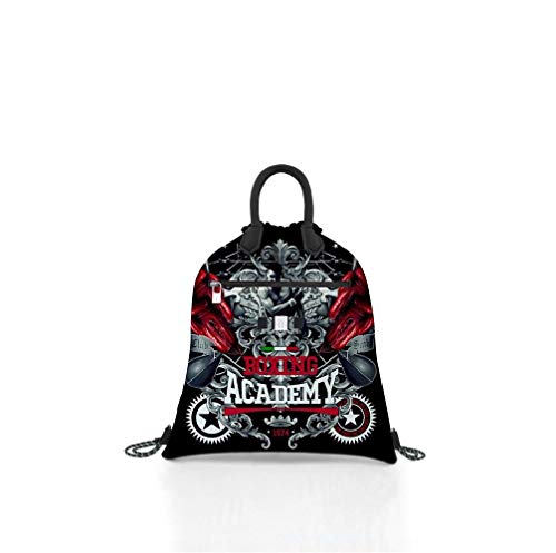 SAVE MY BAG Damen Cloud Lycra Stampata Tasche, Rote Boxe von Save My Bag