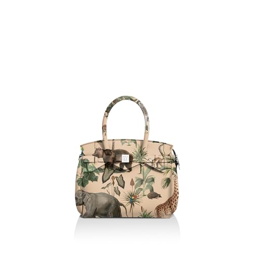 SAVE MY BAG Damen T-Petite Miss Plus Lycra Stampata Tasche, Kolonial SAVE MY BAG Damen T-Petite Miss Plus Lycra Stampata Tasche, Kolonial von SAVE MY BAG