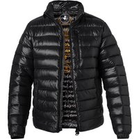 SAVE THE DUCK Herren Steppjacke Schwarz Mikrofaser unifarben von SAVE THE DUCK