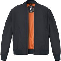SAVE THE DUCK Herren Funktionsblouson Schwarz Mikrofaser unifarben von SAVE THE DUCK