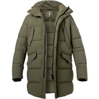 SAVE THE DUCK Herren Steppjacke grün Mikrofaser unifarben von SAVE THE DUCK