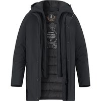 SAVE THE DUCK Herren Jacke schwarz unifarben von SAVE THE DUCK