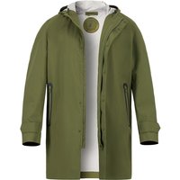 SAVE THE DUCK Herren Regenmantel grün unifarben von SAVE THE DUCK