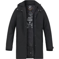 SAVE THE DUCK Herren Mantel schwarz Mikrofaser von SAVE THE DUCK