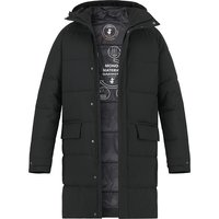 SAVE THE DUCK Herren Mantel schwarz Mikrofaser von SAVE THE DUCK