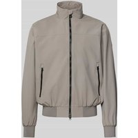 SAVE THE DUCK Jacke mit Stehkragen Modell 'FINLAY' in Silber, Größe XXL von SAVE THE DUCK